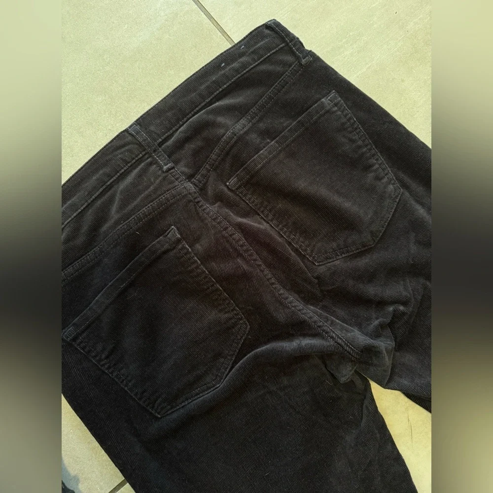 🔥 4 for $20 DEAL 🔥 GAP Black Corduroy Skinny Jeans Legging Pants Sz 8/29